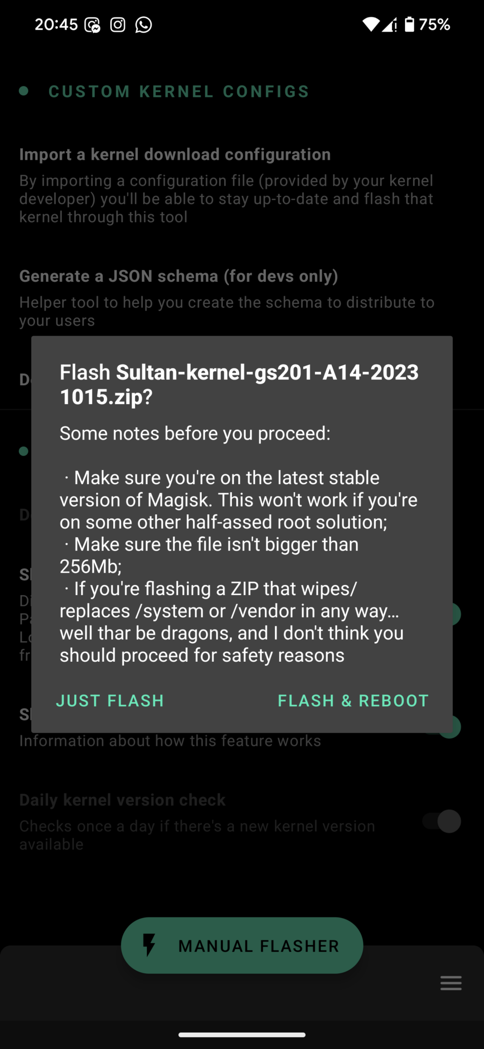 How to flash Android Kernel?