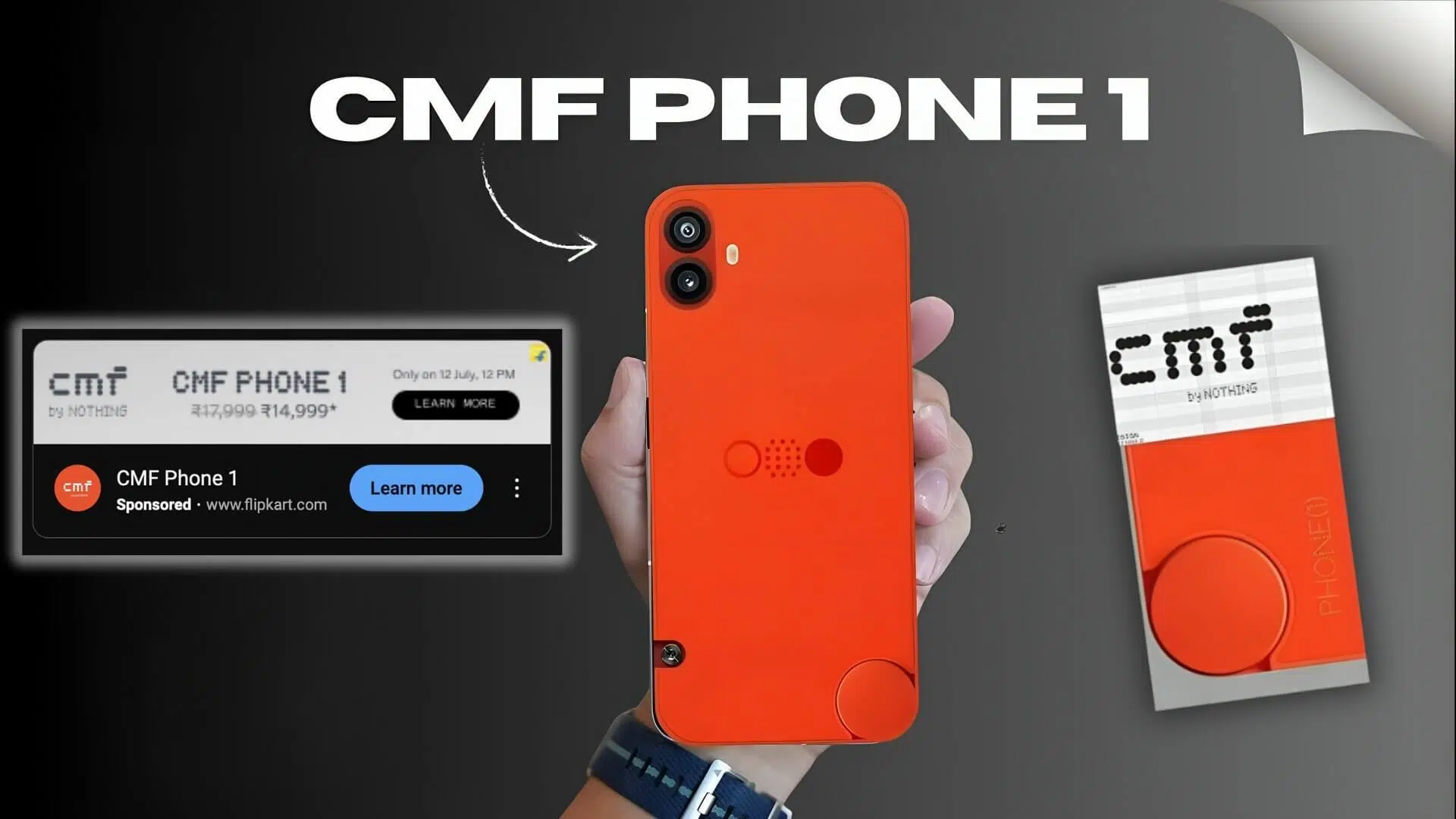 CMF Phone 1 Price Leaked, Starts at ₹14,999