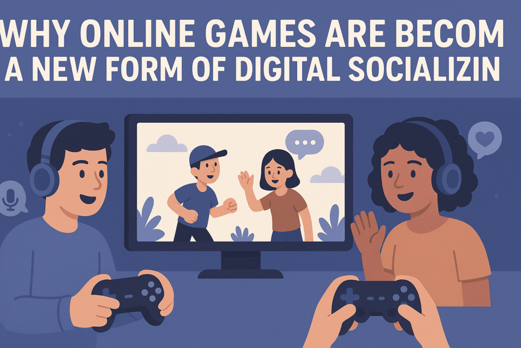 Why Online Games Are Becoming a New Form of Digital Socializing