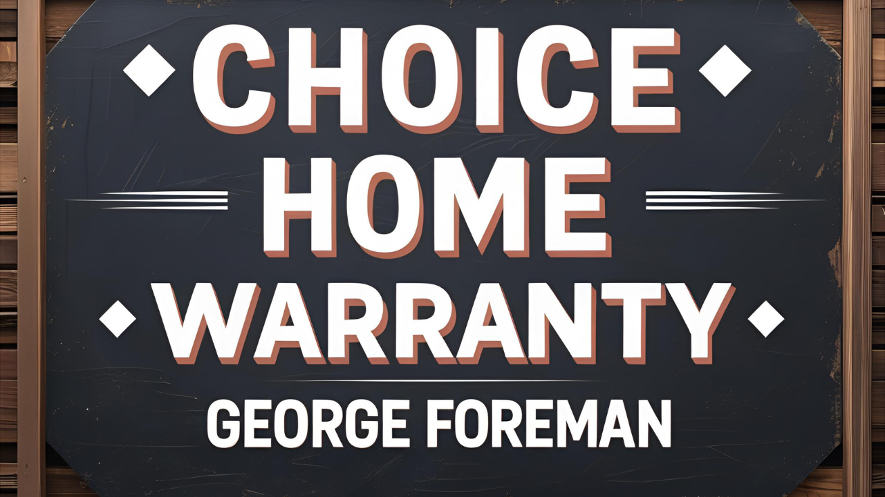 Choice Home Warranty george foreman