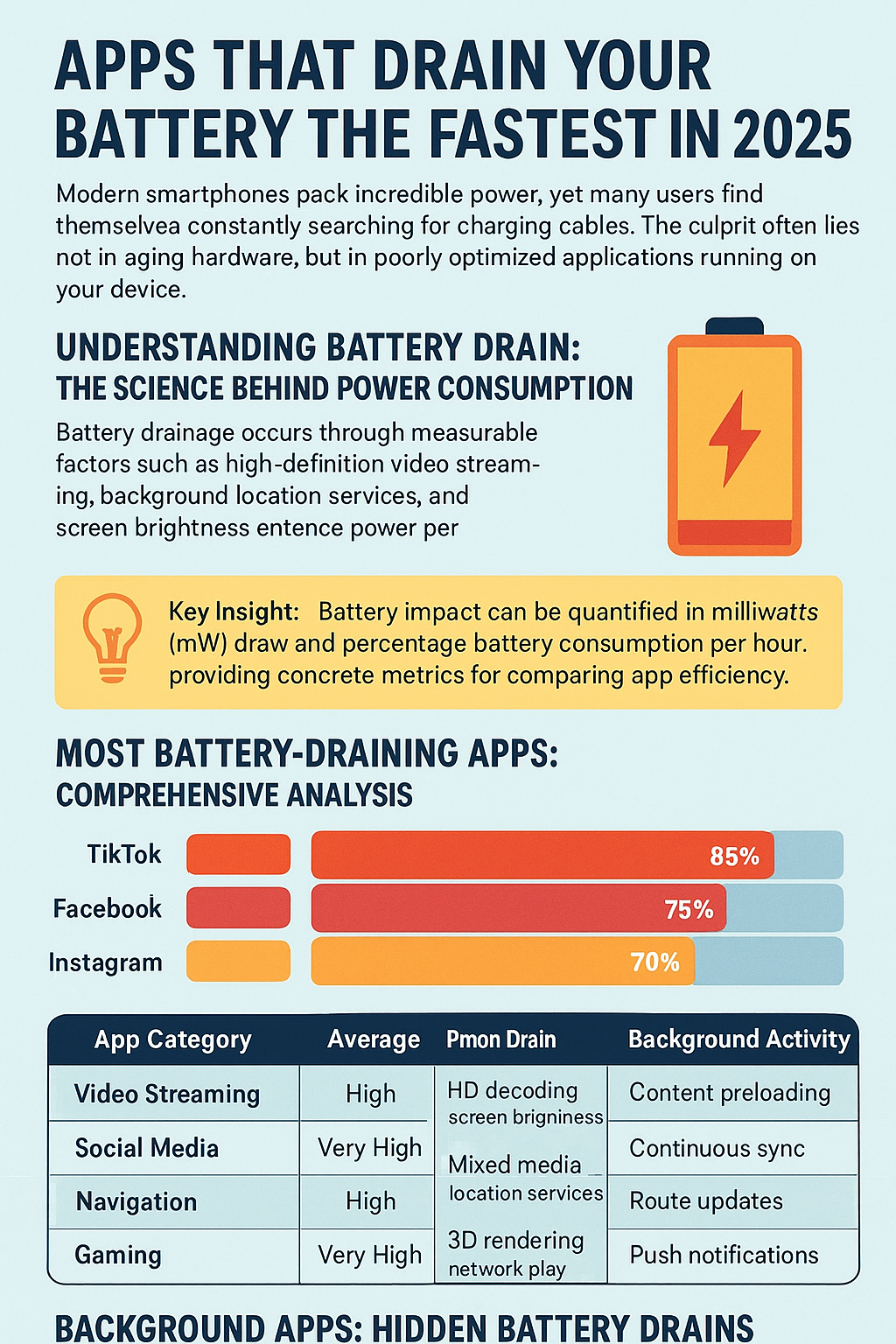 These Are the Apps That Drain Your Battery the Fastest in 2025