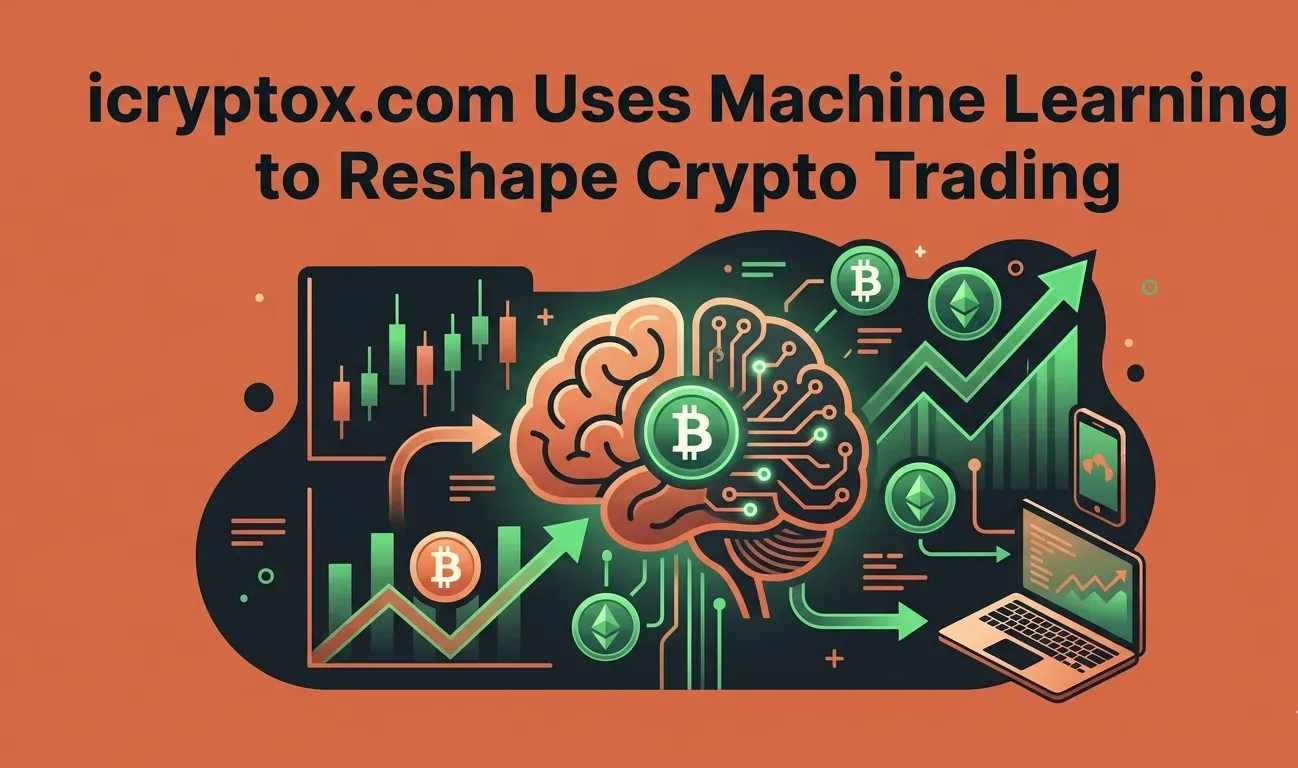 icryptox.com machine learning crypto trading guide for 2026 covering 52.9-59.5% prediction accuracy, 400,000 data points per second with 50ms execution, LSTM-GRU networks, 3.23 Sharpe ratio versus 1.33 buy-and-hold, and cross-asset correlation across 150 assets with 22% accuracy improvement.